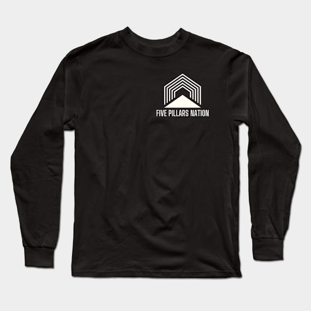 POCKET sized - Five Pillars Nation Long Sleeve T-Shirt by Five Pillars Nation